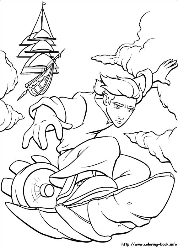 Treasure Planet coloring picture